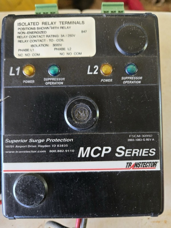 Transtector MCP Series Surge Protector Module FSCM 30992