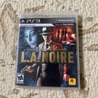 L.A. Noire (Sony PlayStation 3, 2011) Complete w/Manual Film Strip TESTED CIB