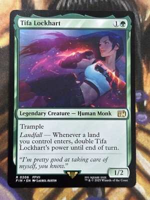Tifa Lockhart #206 (Regular) Rare MTG Final Fantasy English - NM  