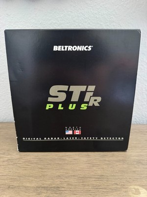 Beltronics Sti-R Plus Radar Detector - Brand New! - Factory Sealed!