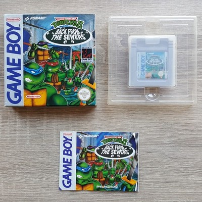 Turtles 2 Back from the Sewers in OVP Anleitung Nintendo Gameboy Classic