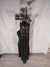 Full Right Handed Golf Club Set Inc Bag Balls Clubs Wilson Top Flite Etc