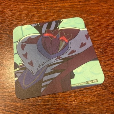 Hazbin Hotel Helluva Boss Collaboration Cafe Smile Base Coaster Valentino 14+