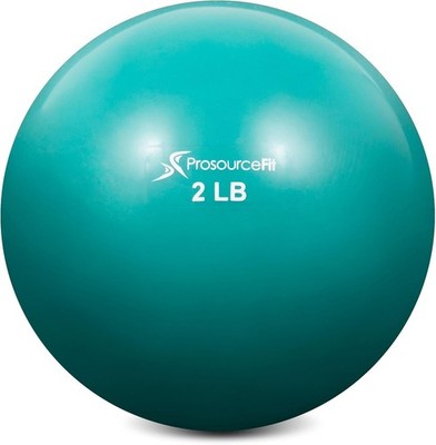 ProsourceFit Weighted Toning Exercise Balls for Pilates, Yoga, Strength Training