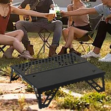 Table de camping pliante compacte pour réunions de famille, terrasse,