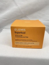 Elemis Superfood Glow Cleansing Butter Radiance Boosting Facial Cleanser 3 oz