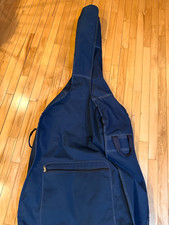 Glaesel Cello Soft Case Bag Padded w Carry Strap and Pockets Navy