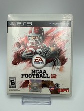 NCAA Football 12 PS3 Complete CIB Tested Working Free Shipping