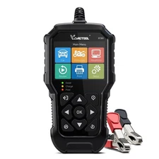 VDIAGTOOL BT300 Car Battery Tester 6V 12V, 5-3000 CCA Load Tester Starter Alt...