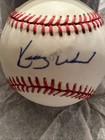 Kerry Wood Autographed Official National League Baseball (William D. White) Cubs