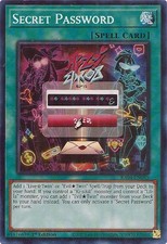 Secret Password [Secret Rare] RA04-EN095 Prices | YuGiOh Quarter Century  Stampede | YuGiOh Cards