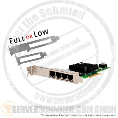 Intel i350-T4 v2 4x 1GbE PCIe Quad Port Ethernet Network Controller i350T4V2 OEM
