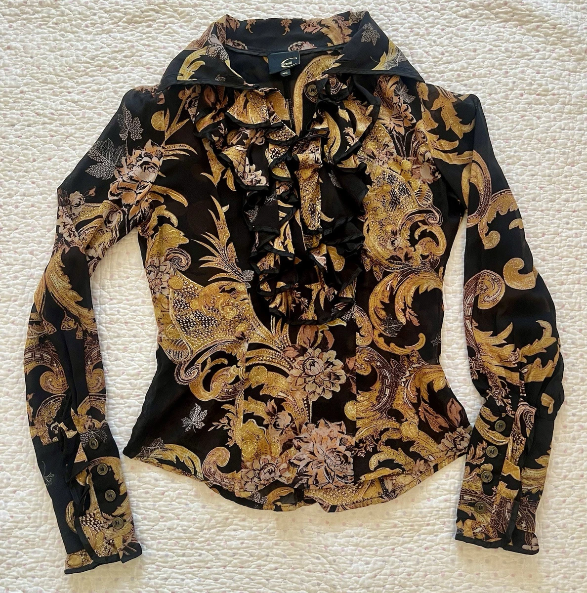 Roberto Cavalli Silk Blouse Tops for Women for sale | eBay