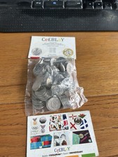 HEAT SEALED BAG OF 100 X KING CHARLES 2023 III OAK TREE 5p COINS. �5 FACE VALUE.