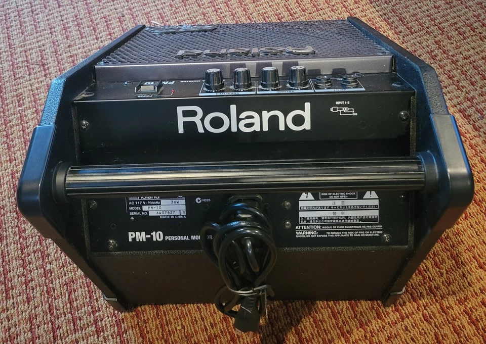 Roland PM-10 V-Drum Speaker System /Amplifier (tested, lightly used) - Image 3 of 4