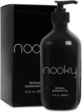 Sensual Massage Oil - Organic Non-Greasy Oil Ideal for Couples 16 oz