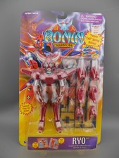 Ronin Warriors Ryo Figure Wildfire Armor Re: Play Sunrise 2001 New Sealed
