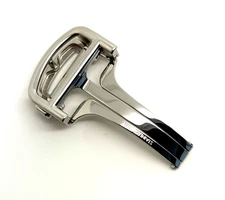 Cartier Santos 18mm Stainless Steel Deployment Buckle Watch Clasp Authentic OEM