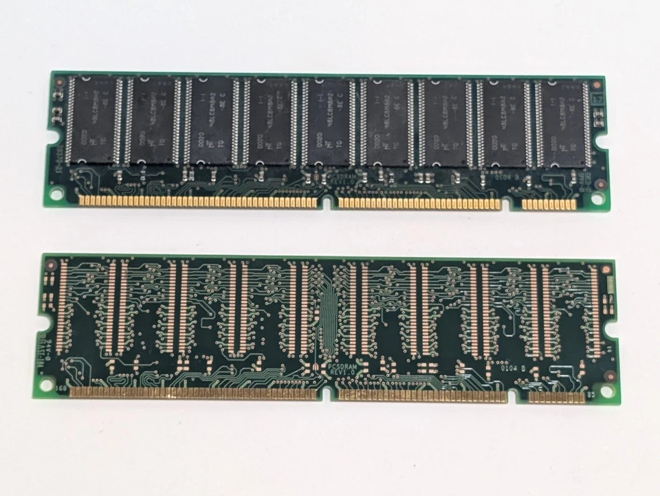 (2) Micron 128Mb PC100 ECC Memory - MT18LSDT1672AG-10EC7 & MT9LSDT1672AG-10EB1 - Image 2 of 3