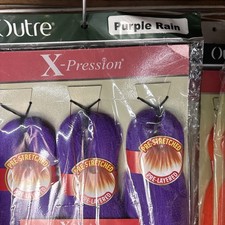 Outre X-Pression Hair Extensions 52" Ultra Braid Pre-Stretched Purple Rain