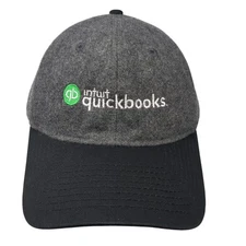 Intuit Slideback Baseball Cap Hat Gray OS Adjustable 9Twenty New Era