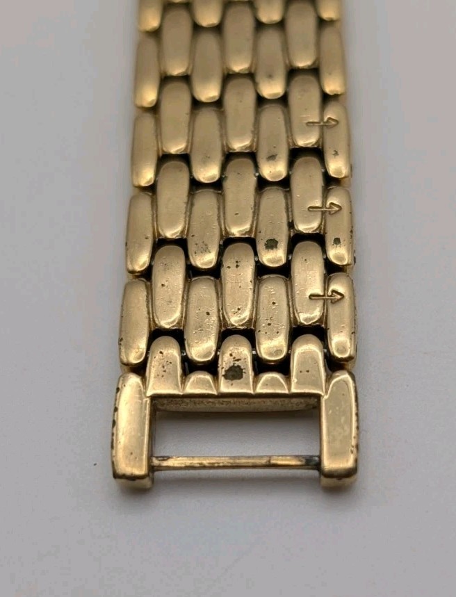 Vintage Seiko Rivoli Ladies Trapezoid Watch 4N00-5749 Asymmetric Gold ...