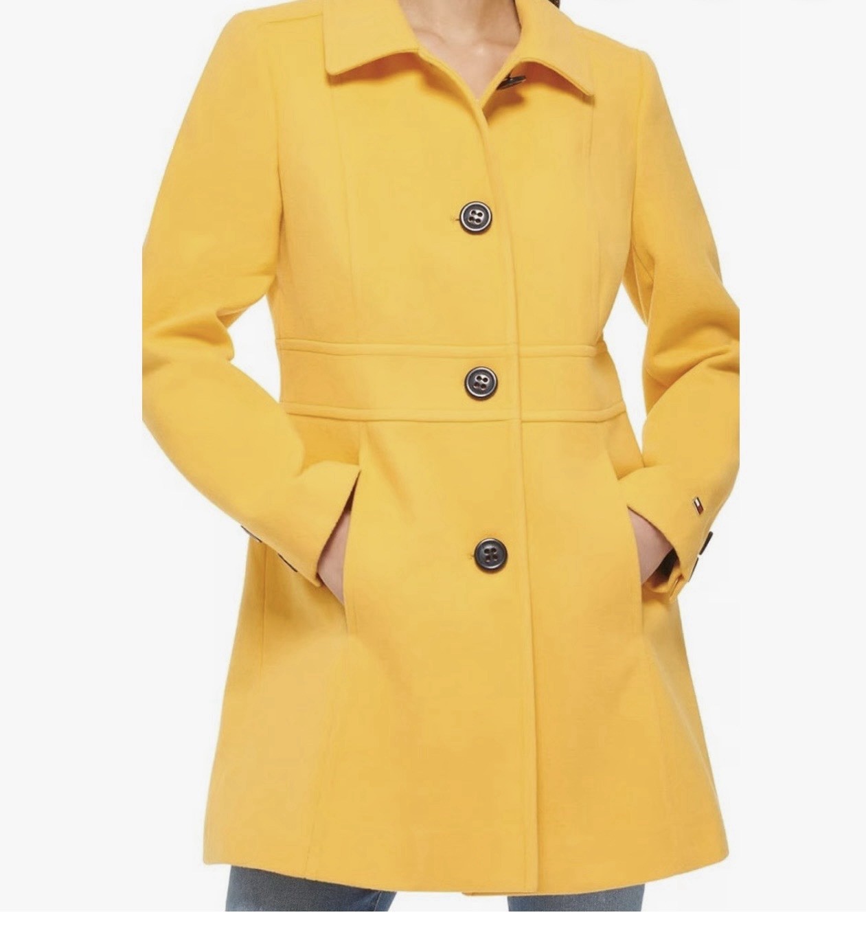 Tommy Hilfiger Womens Soft Luxe Jacket, women  coat size small. 