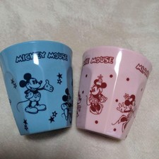 Mickey Mouse and Minnie Mouse melamine cups set of 2 