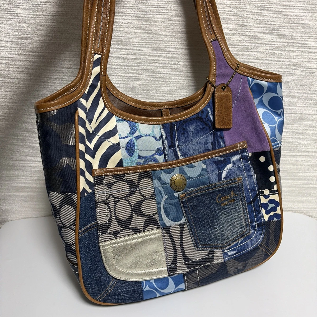 Coach Hobo Handbags & Bags Denim Exterior for Women for sale - eBay