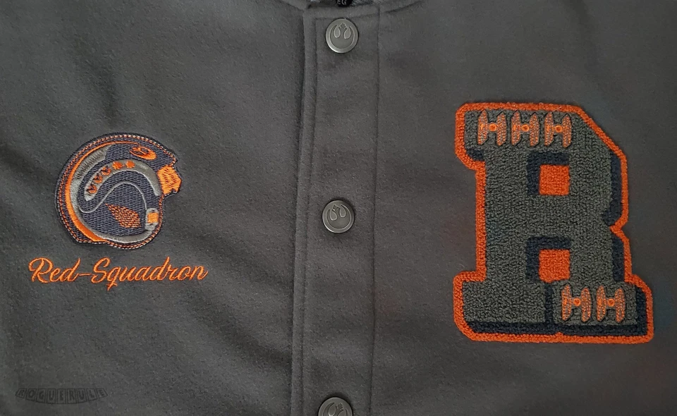 🚦Chaqueta Universitaria Loungefly Collectiv Star Wars Rebel Alliance XL - ¡NUEVA! Foto 2 de 4