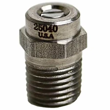 1 PC General Pump 925040M Stainless Steel Nozzle - 1/4 Inch MNPT, 25 Degree