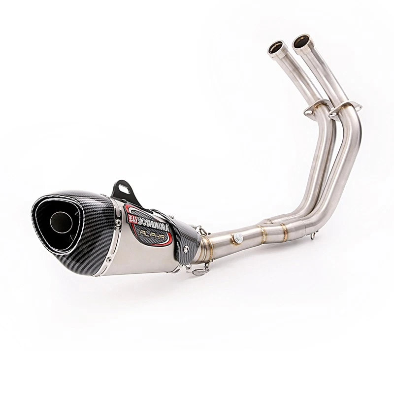 Sistema de escape completo 51 mm silenciador tubo DB Killer para Yamaha MT-07 FZ07 2014-2025 Foto 3 de 4