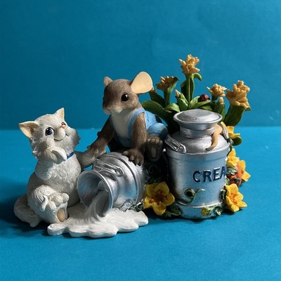 Charming Tails ''You're The Cream Of The Crop'' Figurine ~ Fitz & Floyd - 85/524