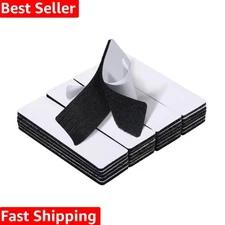 Versatile Black Hook and Loop Fastener 1x4 Inch Strips for Quick Applications