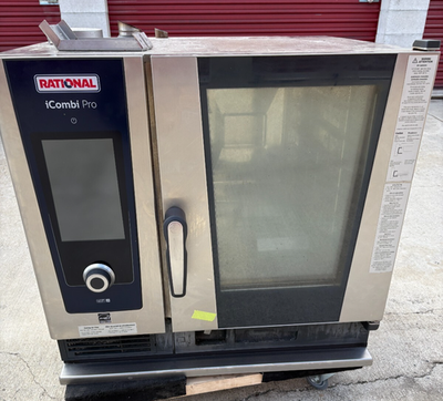 Double stack Rational iCombi Pro 6-half size Natural Gas
