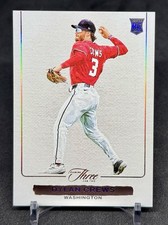 2025 Panini Three and Two Dylans Crews #8 Blank Slate SSP Rookie RC Washington