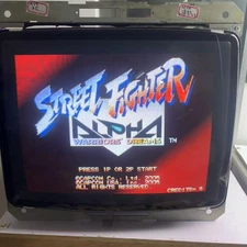 Used Capcom CPS1 Street Fighter Alpha Board Tested Working