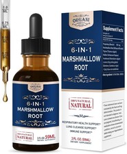 Marshmallow Root Respiratory  Lung Cleanse Support Supplement Mullein Thyme