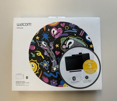 Wacom Intuos S Wireless Drawing Graphics Tablet - Black