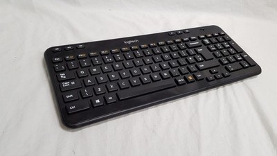 Logitech k360 Kabellose Tastatur UK Layout mit Dongle