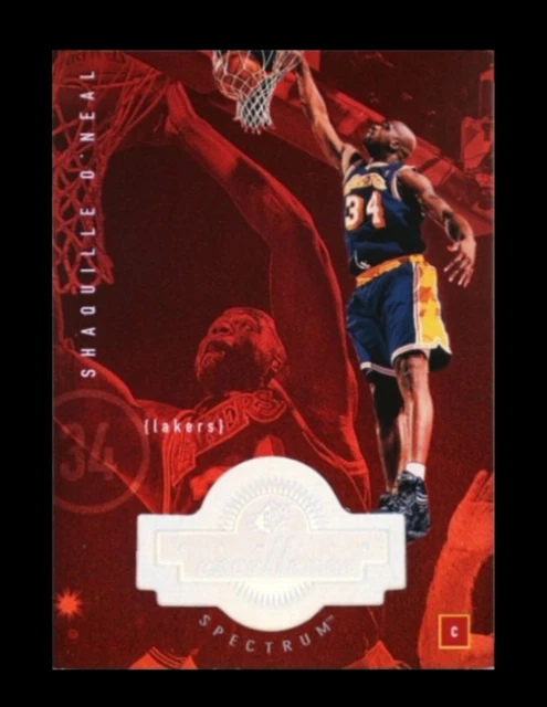 1998 SPx Finite Spectrum Shaquille O'Neal /25 #205