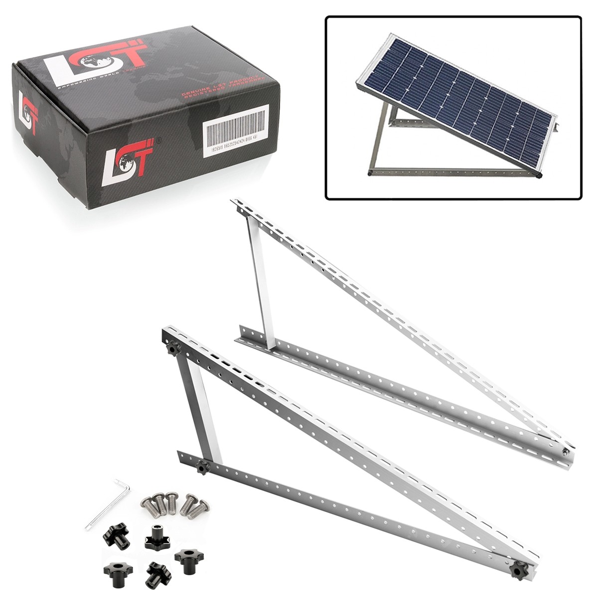 Solar Module Mounting Bracket Solar Stand Balcony Power Plant 105 Cm
