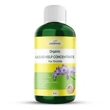 Organic Kelp Fertilizer for Orchids | Liquid Seaweed Orchid Food & Bloom Booster