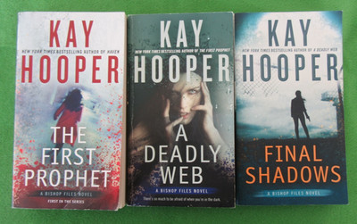 COMPLETE SET BISHOP FILES TRILOGY BY KAY HOOPER:THE FIRST PROPHET; A DEADLY WEB+