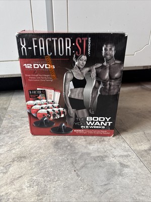 Weider X Factor ST Complete 12 DVDs Workout Program
