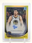 QUINTEN POST 2025-26 BOWMAN CHROME AUTO YELLOW REFRACTOR /75 WARRI #BCA-QP Q3878