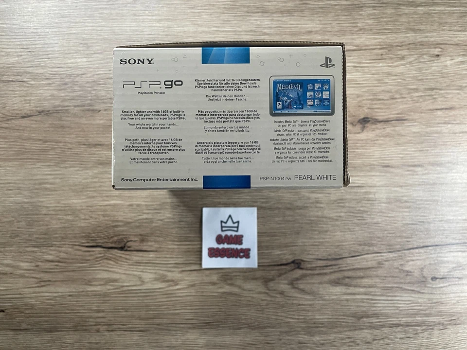Console PSP GO Pearl White 16 GB/GO PAL EUR Sony PlayStation Portable - Photo 4/4