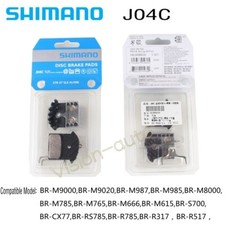 Shimano J04C Metal ICE-Tec FIN Disc Brake Pads XTR XT SLX M985 M785 M9020 M9000