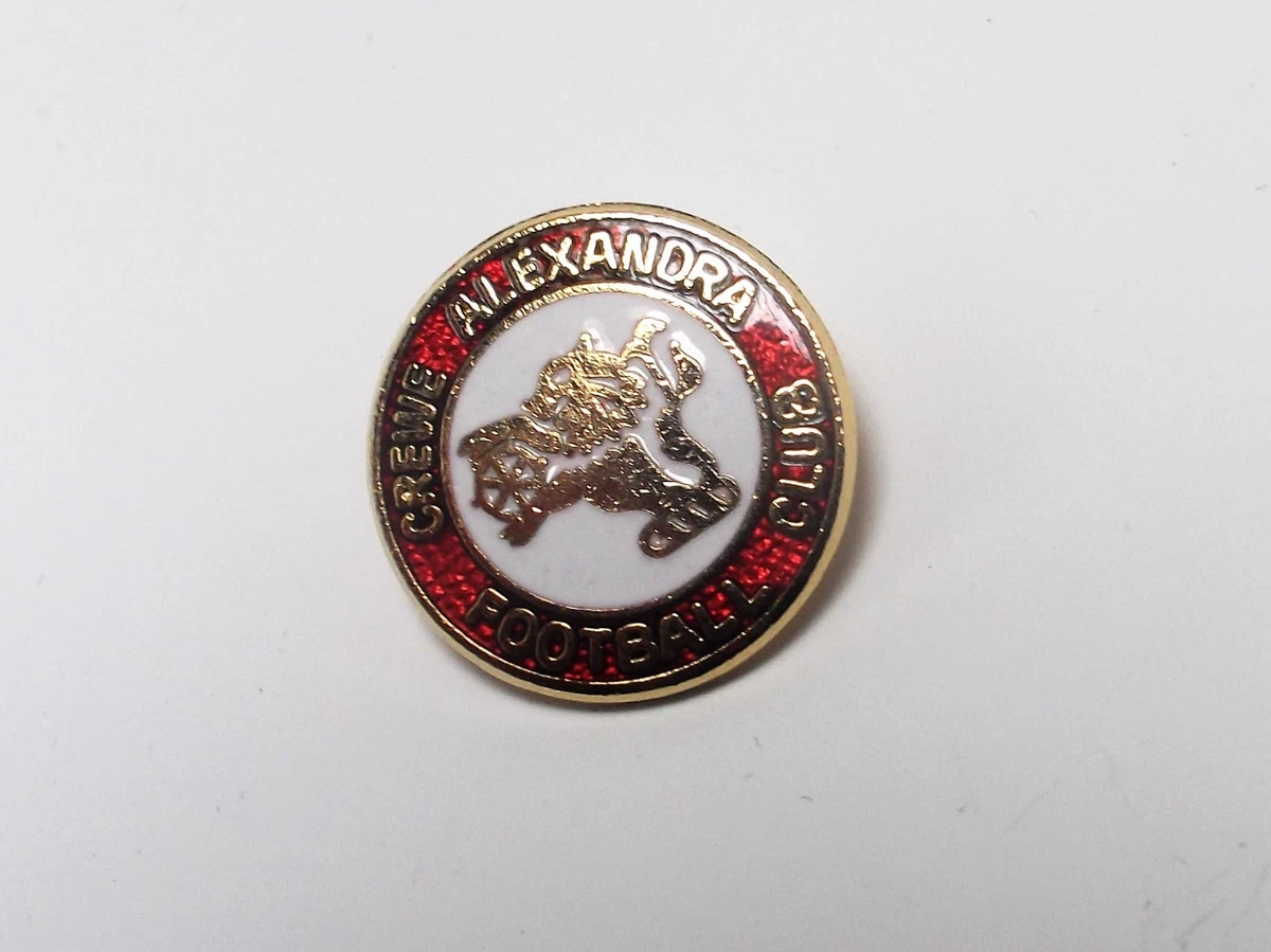 Pin’s Crewe Alexandra – Ancien Badge émaillé – Football Anglais – Collection