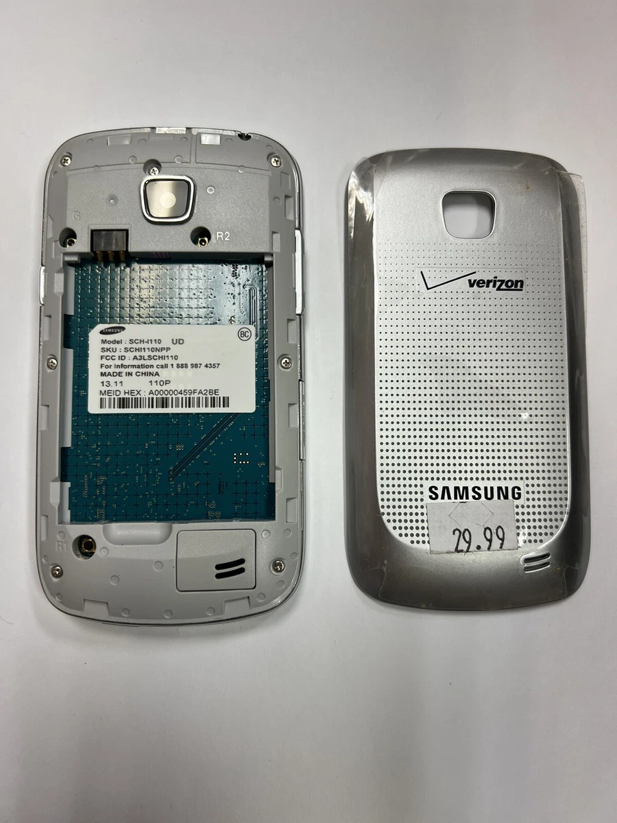 NERV ONLY スマートフォン シルバー Verizon Samsung Illusion SCH-I110NPP Black Cellphone For Parts | eBay